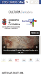 Mobile Screenshot of culturadecantabria.com
